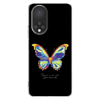 Picasee διαφανής θήκη σιλικόνης Honor X7 - Diamanty Black