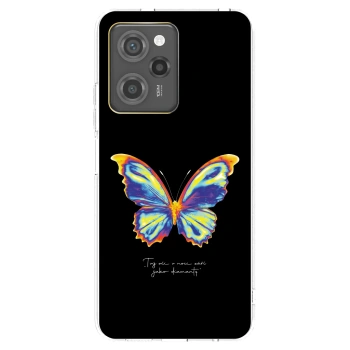 Picasee Μαύρη θήκη σιλικόνης για Xiaomi Poco X5 Pro - Diamanty Black