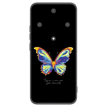 Picasee Μαύρη θήκη σιλικόνης για Honor Magic5 Lite 5G - Diamanty Black
