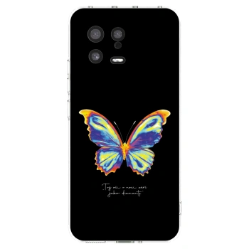 Picasee διαφανής θήκη σιλικόνης Xiaomi 13 - Diamanty Black