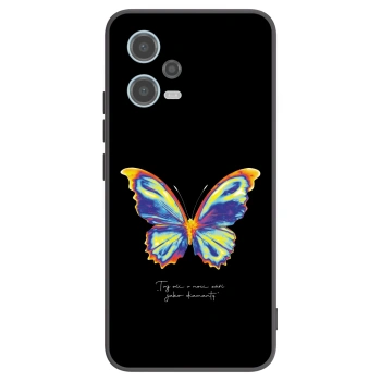 Picasee Μαύρη θήκη σιλικόνης για Xiaomi Redmi Note 12 5G - Diamanty Black