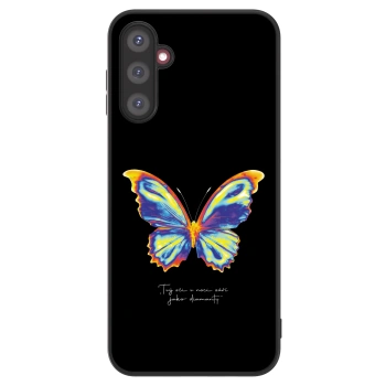 Picasee ULTIMATE CASE για Samsung Galaxy A14 4G A145R - Diamanty Black