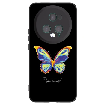 Picasee Μαύρη θήκη σιλικόνης για Honor Magic5 Pro - Diamanty Black