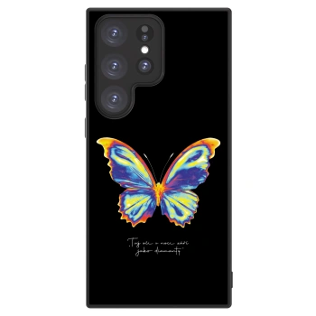Picasee ULTIMATE CASE PowerShare για Samsung Galaxy S23 Ultra 5G - Diamanty Black
