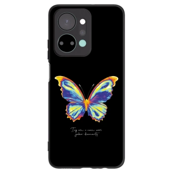 Picasee Μαύρη θήκη σιλικόνης για Honor X7a - Diamanty Black