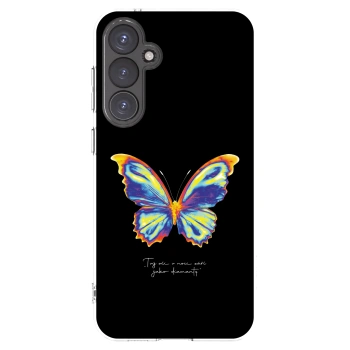 Picasee διαφανής θήκη σιλικόνης Samsung Galaxy S23 FE S711B - Diamanty Black