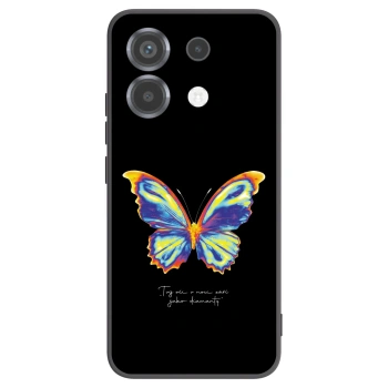 Picasee Μαύρη θήκη σιλικόνης για Xiaomi Poco X6 - Diamanty Black