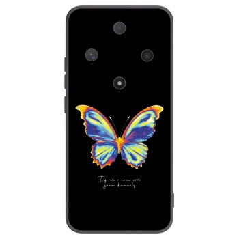 Picasee Μαύρη θήκη σιλικόνης για Honor Magic6 Lite 5G - Diamanty Black