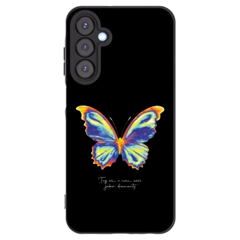 Picasee Μαύρη θήκη σιλικόνης για Samsung Galaxy A25 A256B 5G - Diamanty Black