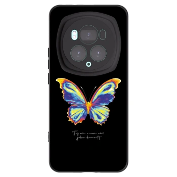 Picasee Μαύρη θήκη σιλικόνης για Honor Magic6 Pro - Diamanty Black