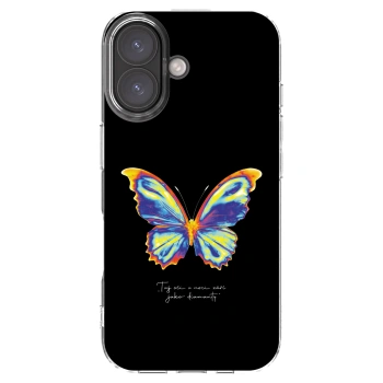 Picasee διαφανής θήκη σιλικόνης Apple iPhone 16 - Diamanty Black