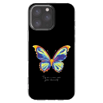 Picasee διαφανής θήκη σιλικόνης Apple iPhone 16 Pro Max - Diamanty Black