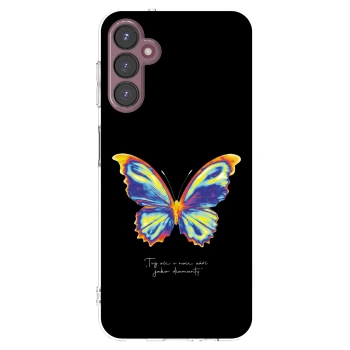 Picasee διαφανής θήκη σιλικόνης Samsung Galaxy A05s A057G - Diamanty Black