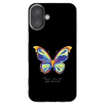Picasee διαφανής θήκη σιλικόνης Apple iPhone 16 Plus - Diamanty Black
