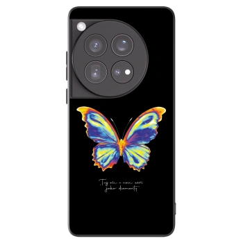 Picasee Μαύρη θήκη σιλικόνης για OnePlus 12 5G - Diamanty Black