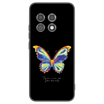 Picasee Μαύρη θήκη σιλικόνης για OnePlus 11 5G - Diamanty Black