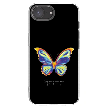 Picasee διαφανής θήκη σιλικόνης Apple iPhone 16e - Diamanty Black