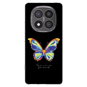 Picasee διαφανής θήκη σιλικόνης Xiaomi Redmi Note 14 Pro+ 5G - Diamanty Black