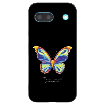 Picasee Μαύρη θήκη σιλικόνης για Google Pixel 8a - Diamanty Black