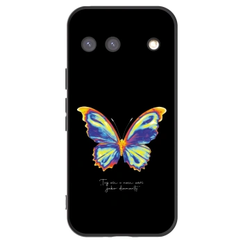 Picasee Μαύρη θήκη σιλικόνης για Google Pixel 9 - Diamanty Black