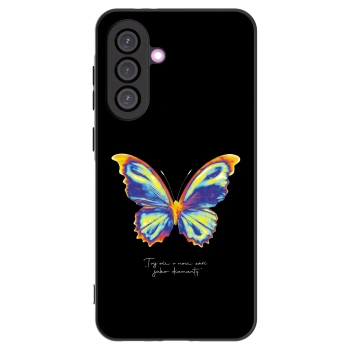 Picasee Μαύρη θήκη σιλικόνης για Samsung Galaxy A56 5G A566B - Diamanty Black