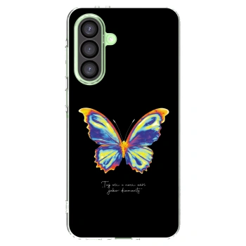 Picasee διαφανής θήκη σιλικόνης Samsung Galaxy A26 5G A266B - Diamanty Black