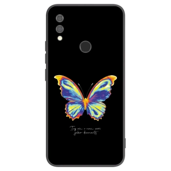 Picasee Μαύρη θήκη σιλικόνης για Xiaomi Redmi Note 7 - Diamanty Black