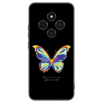 Picasee Μαύρη θήκη σιλικόνης για Xiaomi Poco C75 - Diamanty Black