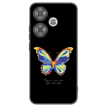 Picasee Μαύρη θήκη σιλικόνης για Xiaomi Poco F6 - Diamanty Black