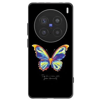 Picasee Μαύρη θήκη σιλικόνης για Vivo X200 Pro - Diamanty Black