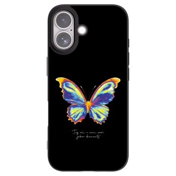 Picasee Μαύρη θήκη σιλικόνης για Apple iPhone 17 - Diamanty Black