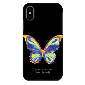 Θήκη για Apple iPhone X/XS - Diamanty Black