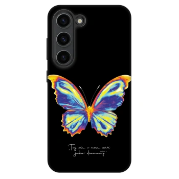 Picasee Fashion Case για Samsung Galaxy S23+ 5G - Diamanty Black