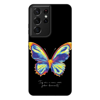 Picasee Fashion Case για Samsung Galaxy S21 Ultra 5G G998B - Diamanty Black