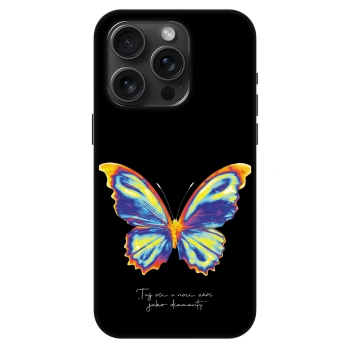Θήκη για Apple iPhone 15 Pro - Diamanty Black