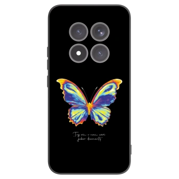 Picasee Μαύρη θήκη σιλικόνης για Xiaomi Redmi Note 15 Pro+ - Diamanty Black