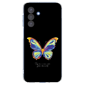 Picasee διαφανής θήκη σιλικόνης Samsung Galaxy A17 5G - Diamanty Black