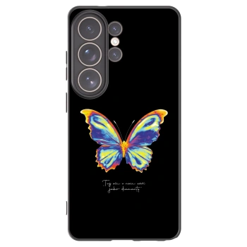 Picasee Μαύρη θήκη σιλικόνης για Samsung Galaxy S26 Ultra - Diamanty Black