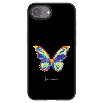 Picasee Μαύρη θήκη σιλικόνης για Apple iPhone 17e - Diamanty Black