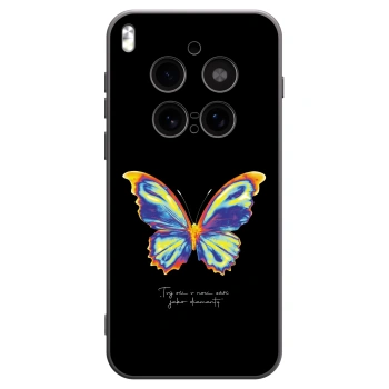 Picasee Μαύρη θήκη σιλικόνης για Vivo X300 Pro - Diamanty Black