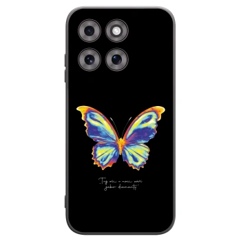Picasee Μαύρη θήκη σιλικόνης για Motorola Moto G77 - Diamanty Black