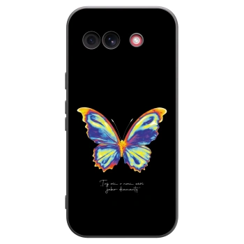 Picasee Μαύρη θήκη σιλικόνης για Google Pixel 10a - Diamanty Black