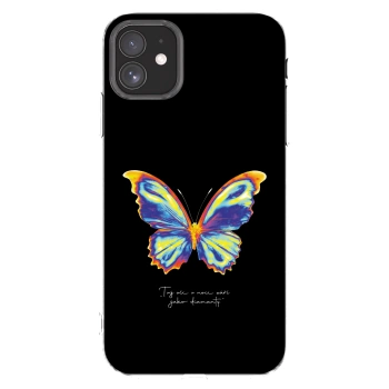 Picasee διαφανής θήκη σιλικόνης Apple iPhone 11 - Diamanty Black