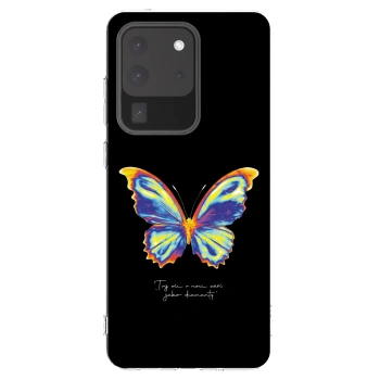 Picasee διαφανής θήκη σιλικόνης Samsung Galaxy S20 Ultra 5G G988F - Diamanty Black