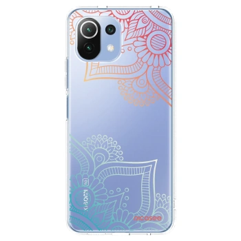 Picasee διαφανής θήκη σιλικόνης Xiaomi Mi 11 Lite - Flowers pattern