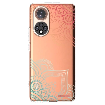 Picasee διαφανής θήκη σιλικόνης Honor 50 5G - Flowers pattern