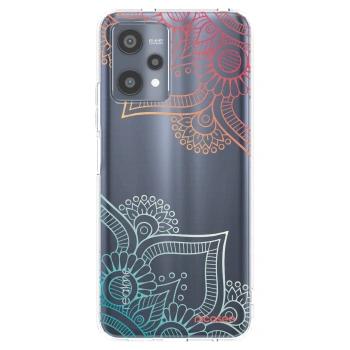 Picasee διαφανής θήκη σιλικόνης Realme 9 Pro 5G - Flowers pattern