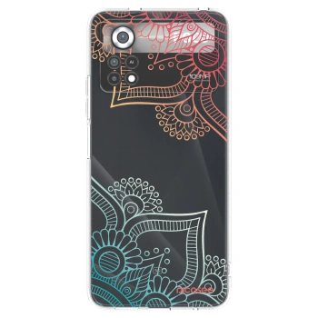 Picasee διαφανής θήκη σιλικόνης Xiaomi Poco X4 Pro 5G - Flowers pattern