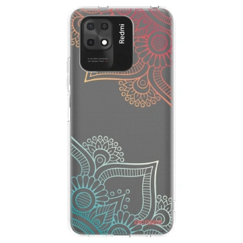 Picasee διαφανής θήκη σιλικόνης Xiaomi Redmi 10C - Flowers pattern