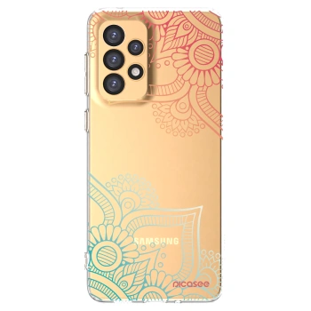 Picasee διαφανής θήκη σιλικόνης Samsung Galaxy A33 5G A336 - Flowers pattern